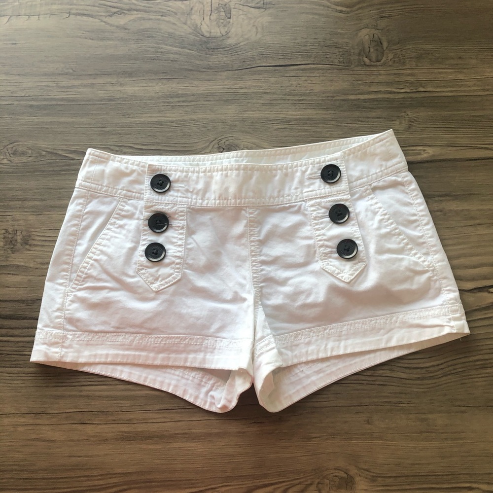 Express White Shorts